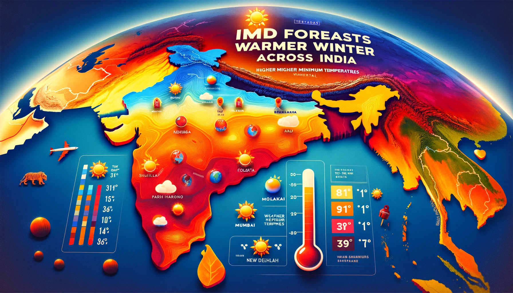 IMD Forecasts Warmer Winter Across India with Higher Minimum Temperatures